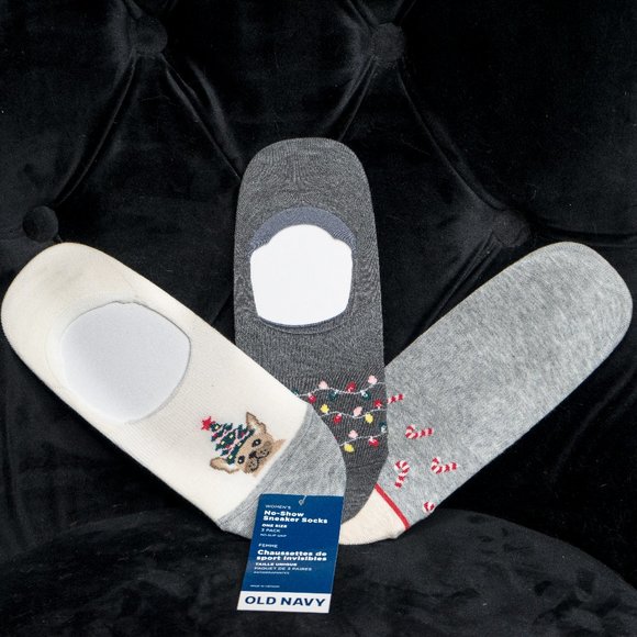 NWT No-Show Sneaker Socks 3-Pack For Women - Picture 1 of 2